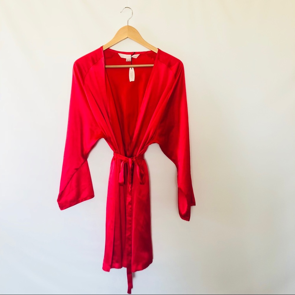 victoria secret pink robe
